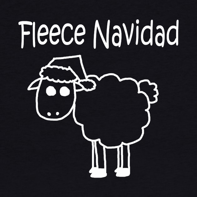 Fleece Navidad White by PelicanAndWolf